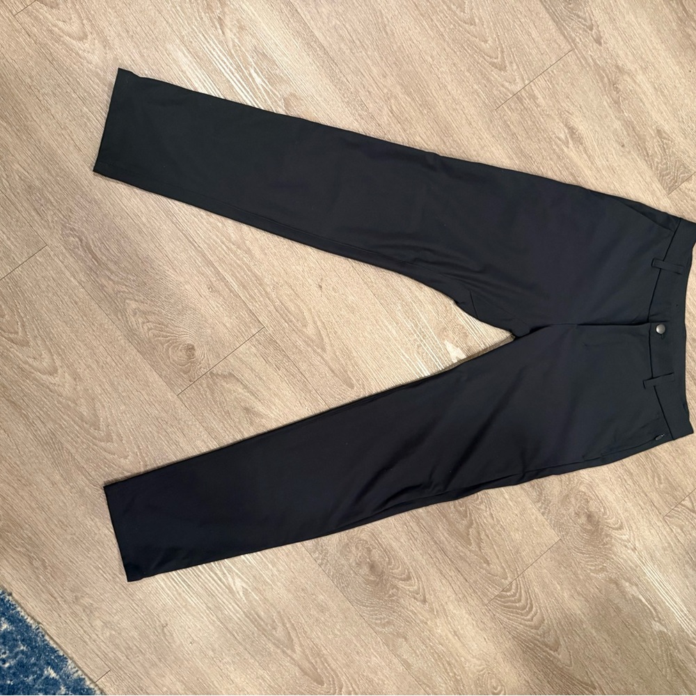 Men's Lululemon Casual Dress Black Pants - Picture 3 of 6